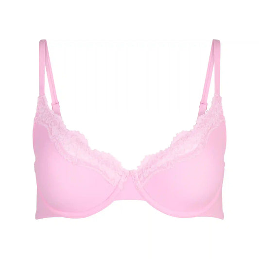 FITS EVERYBODY LACE UNLINED SCOOP BRA