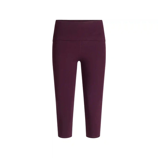 COTTON JERSEY FOLDOVER CAPRI