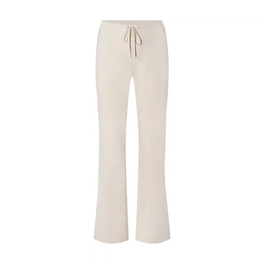 DRAPEY FRENCH TERRY STRAIGHT LEG PANT