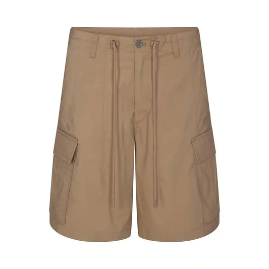 WOVEN COTTON OVERSIZED CARGO SHORT