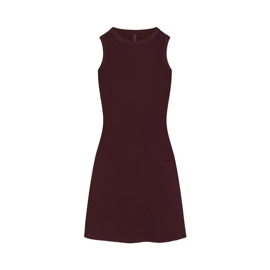COTTON RIB TANK DRESS