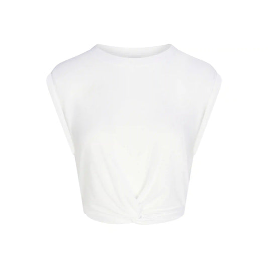 NikeSKIMS PERFORMANCE COTTON BLEND CROP TWIST TANK