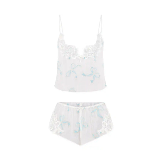 SKIMS ROMANCE CAMI AND SHORT SET