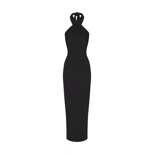 SMOOTH LAYERS CONVERTIBLE LONG DRESS