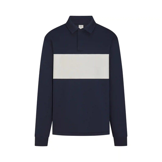 FLEECE LOUNGE MENS RUGBY POLO