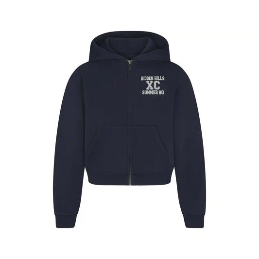 BOYFRIEND FLEECE ZIP UP HOODIE