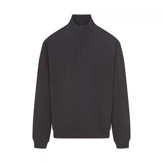 JERSEY LOUNGE MENS RELAXED QUARTER ZIP PULLOVER