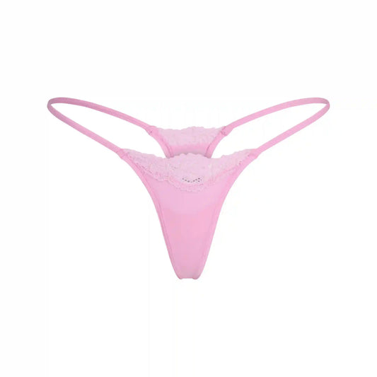 FITS EVERYBODY LACE STRING THONG