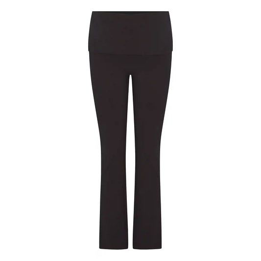 COTTON JERSEY MATERNITY FOLDOVER PANT