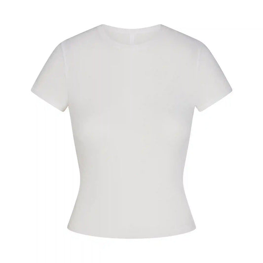 SHEER RIB T-SHIRT