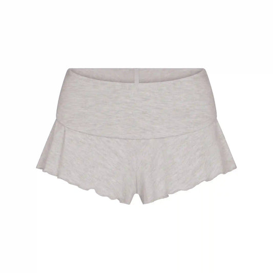 SKIMS SLEEP HENLEY AND FOLDOVER SHORT SET
