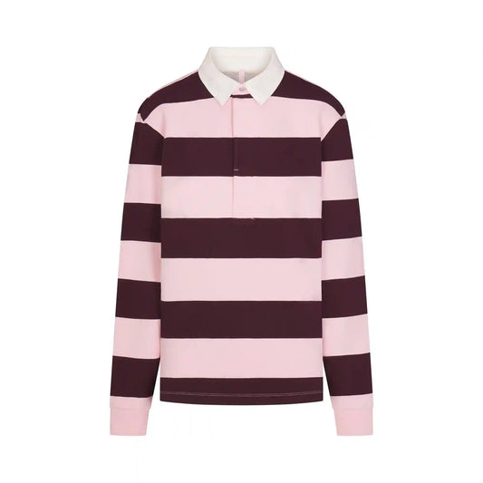BOYFRIEND FLEECE OVERSIZED POLO