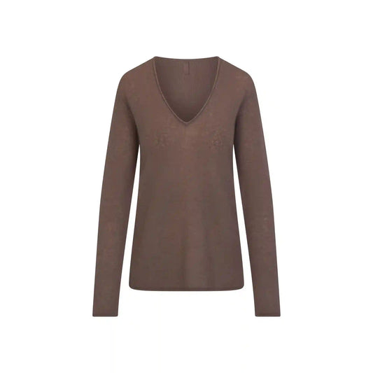 AIRY CASHMERE V-NECK PULLOVER