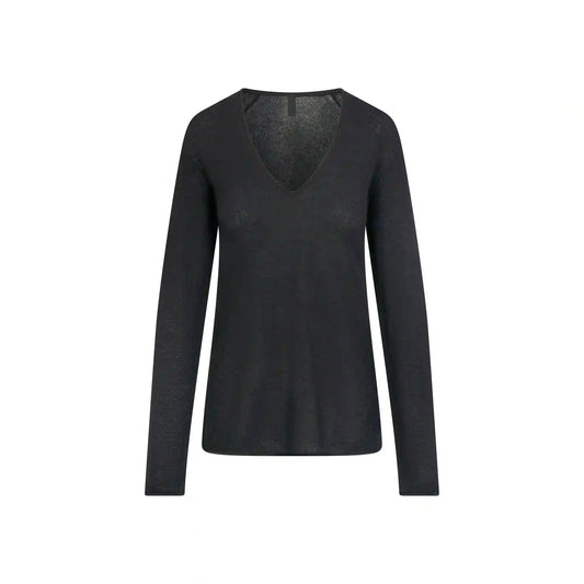 AIRY CASHMERE V-NECK PULLOVER