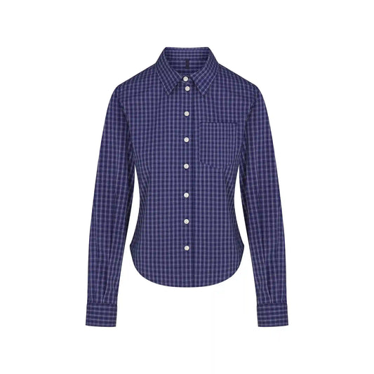 COTTON POPLIN SHRUNKEN BUTTON UP SHIRT