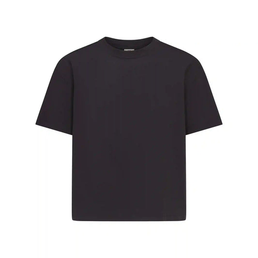 HEAVYWEIGHT COTTON MENS RELAXED CROPPED CREWNECK