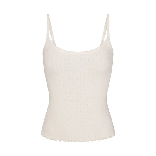 HEAVY POINTELLE CAMI