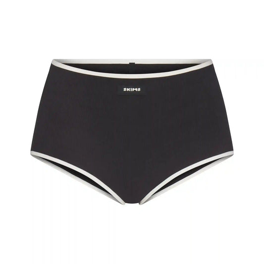 COTTON RIB BOY SHORT