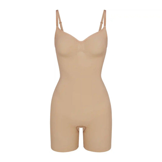 SEAMLESS SCULPT MID THIGH BODYSUIT