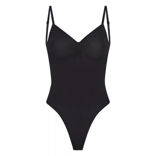 SEAMLESS SCULPT LOW BACK THONG BODYSUIT