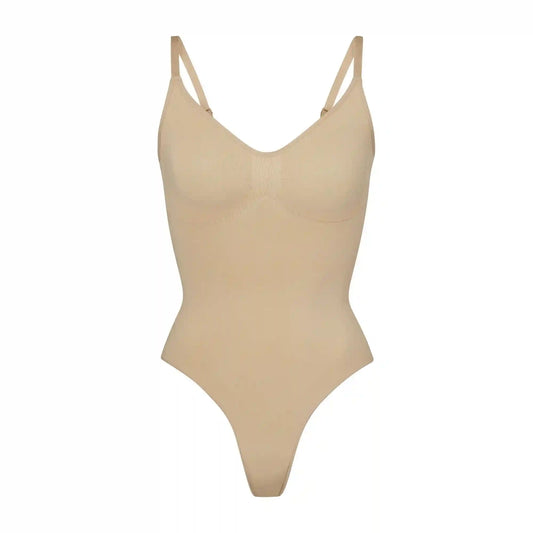 SEAMLESS SCULPT THONG BODYSUIT