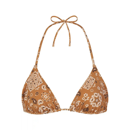 SIGNATURE SWIM TRIANGLE BIKINI TOP