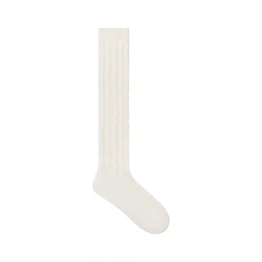 SWEATER KNIT CABLE SOCK