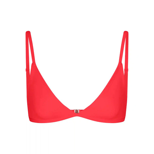 ICONIC SWIM TRIANGLE BIKINI TOP