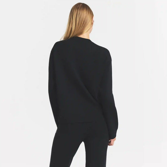 SWEATER KNIT LOGO PULLOVER