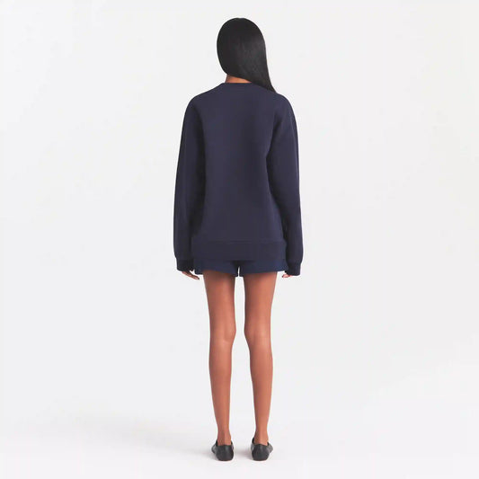 BOYFRIEND FLEECE OVERSIZED CREWNECK